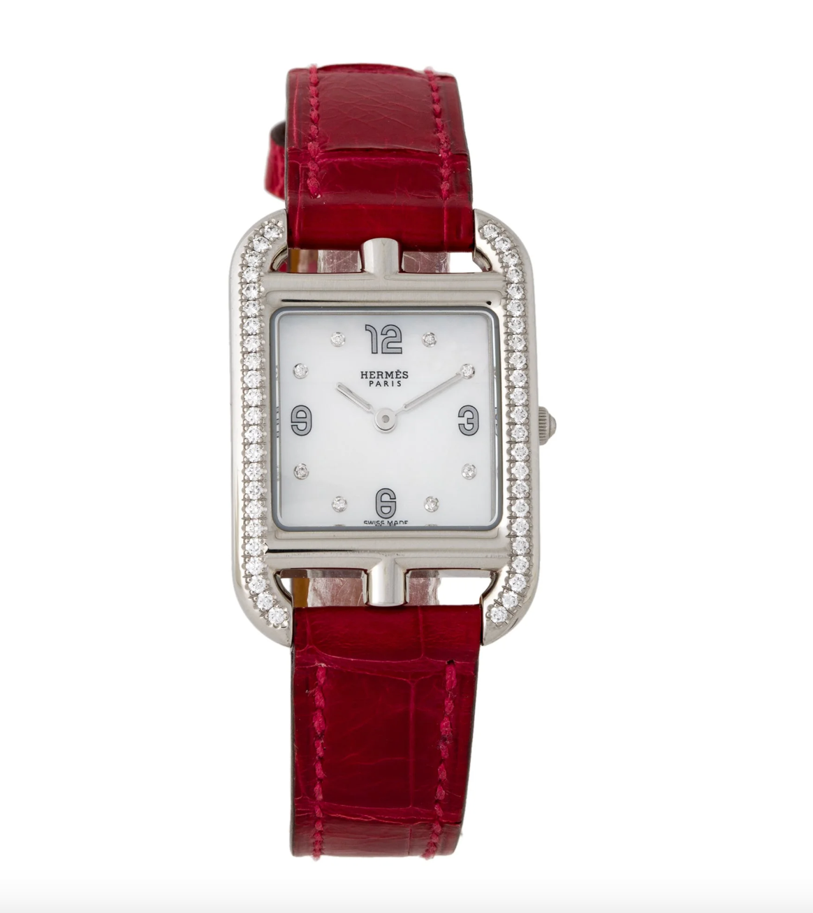 HERMES Diamond Cape Cod Watch