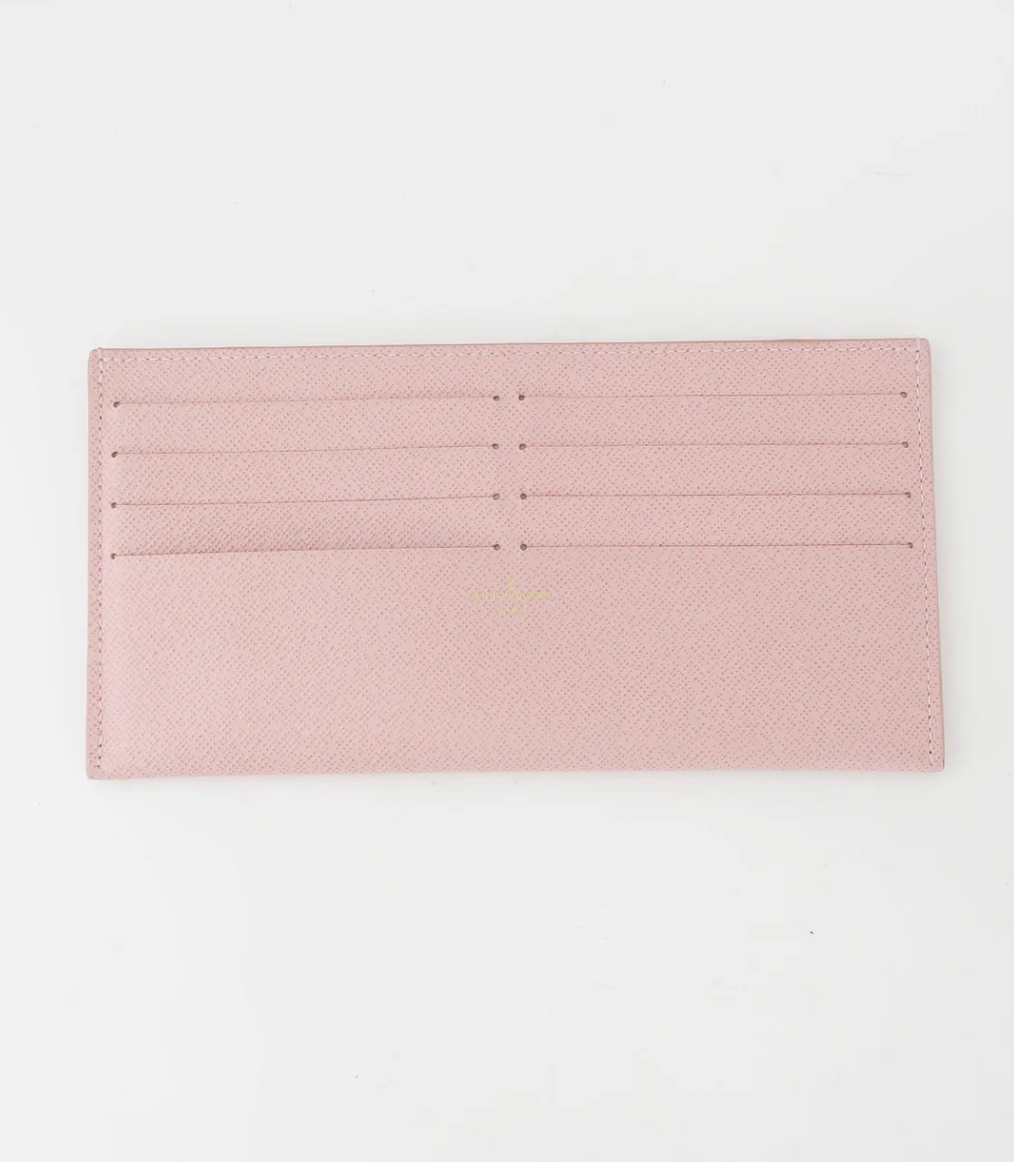 LOUIS VUITTON Pink Credit Card Insert