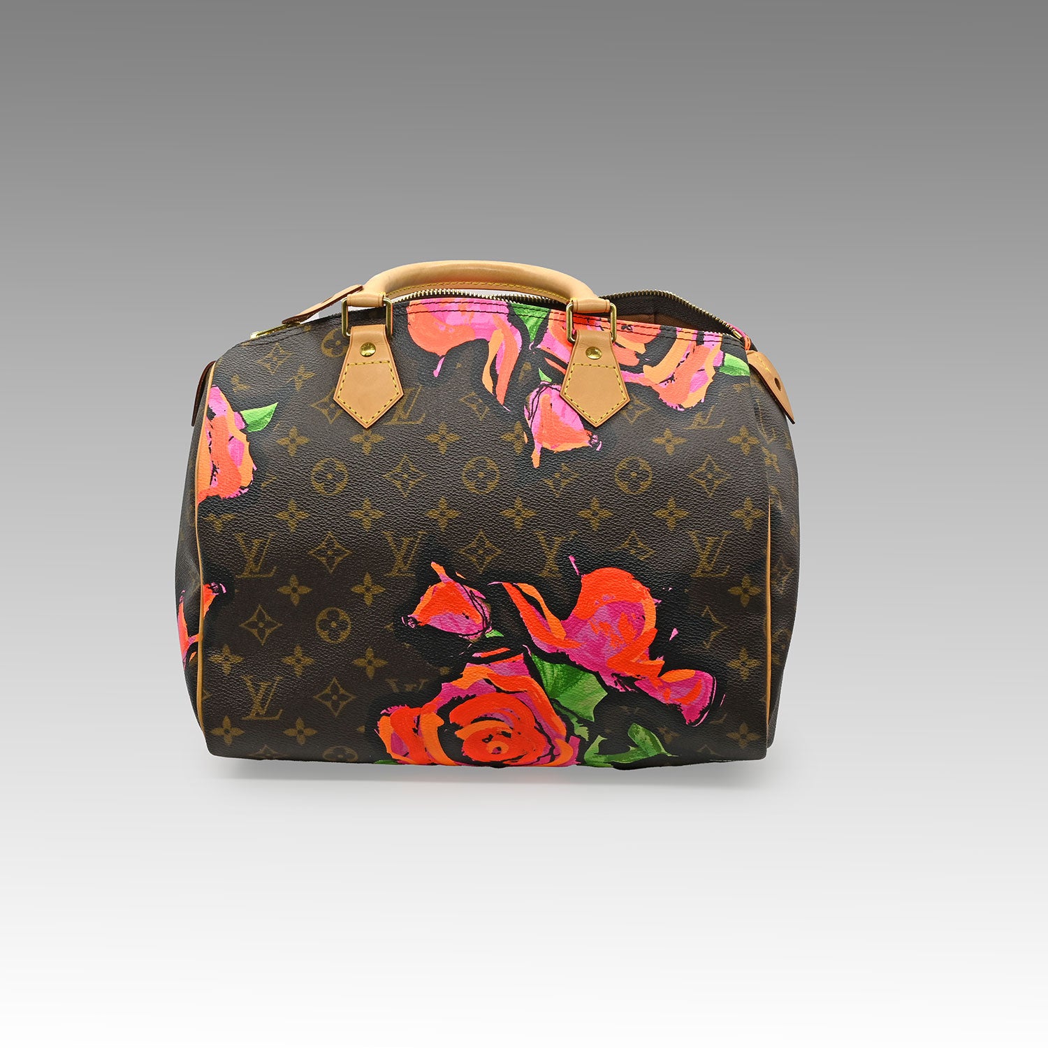 LOUIS VUITTON Monogram Speedy 30 Roses Limited Edition