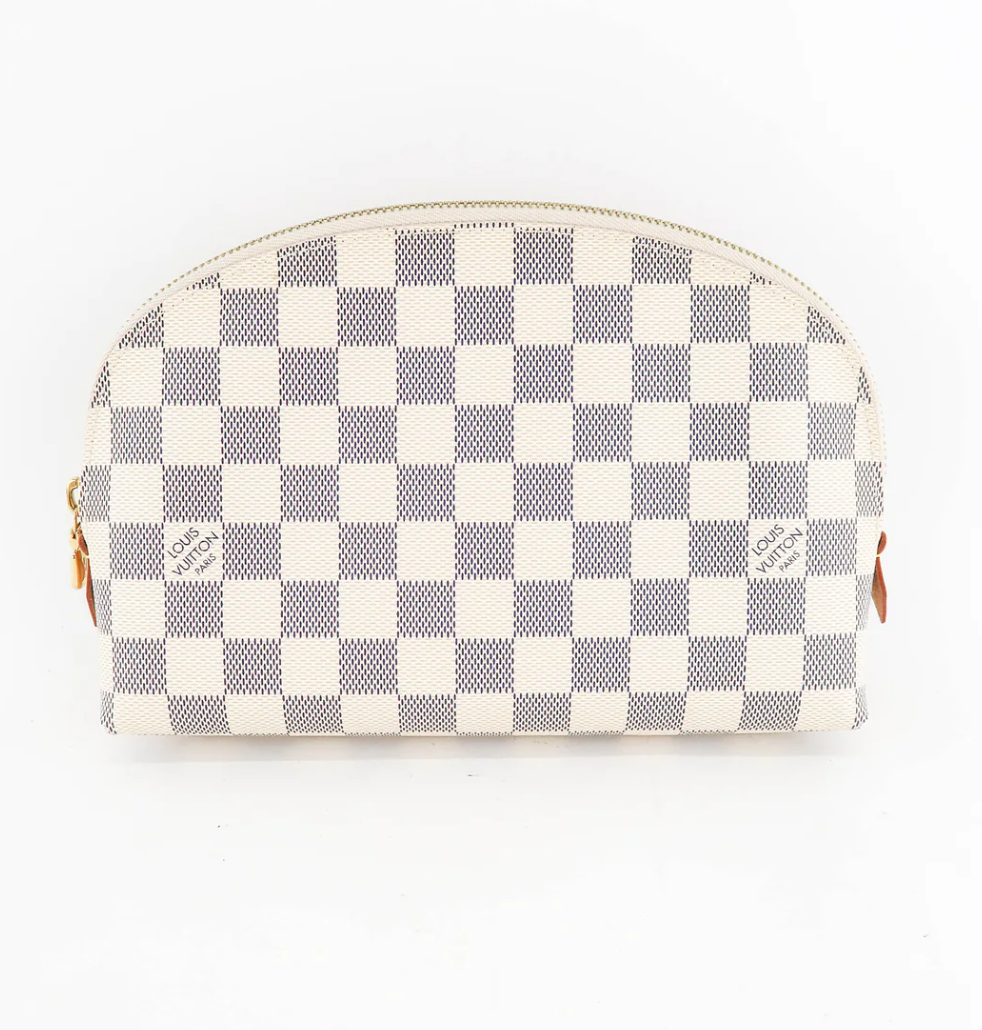 LOUIS VUITTON Damier Azur Monogram Pouch