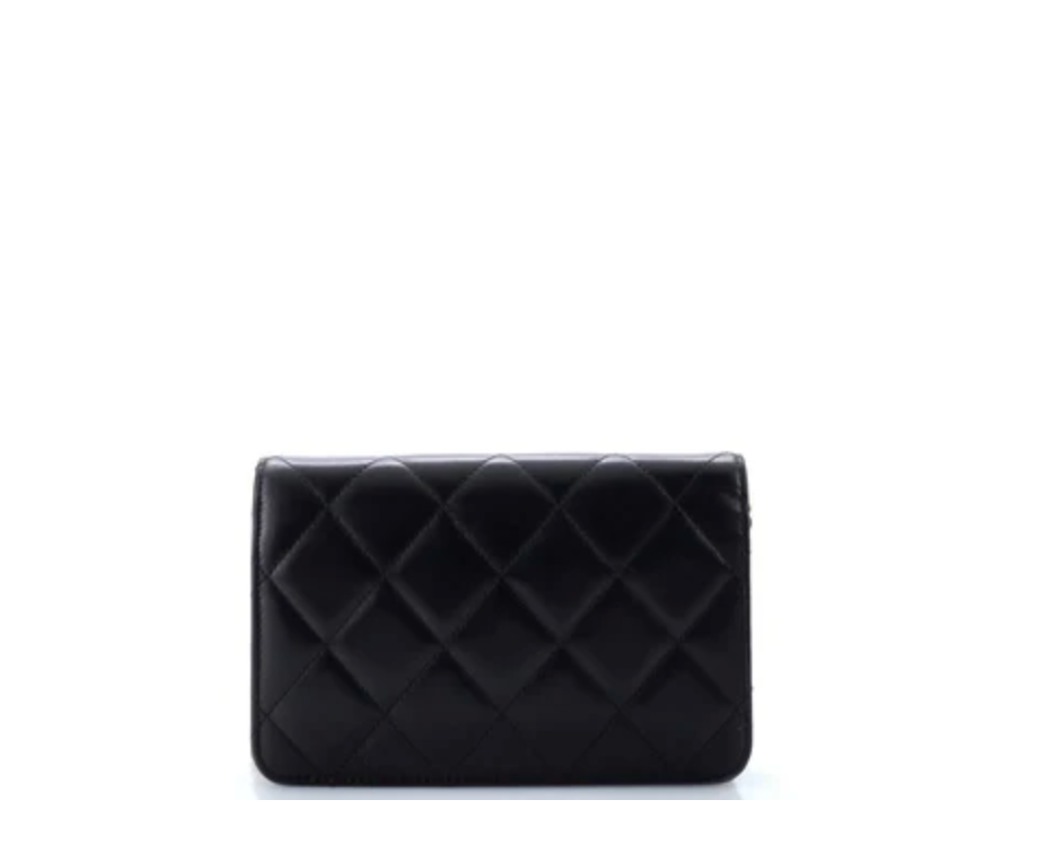 CHANEL Black Golden Class Wallet on Chain