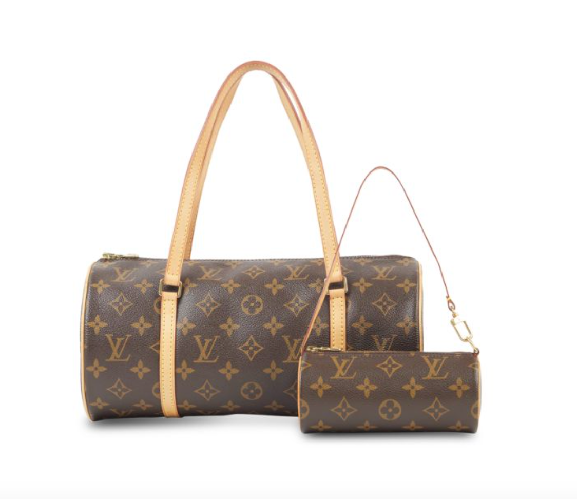 LOUIS VUITTON Papillon Monogram Duffel Bag