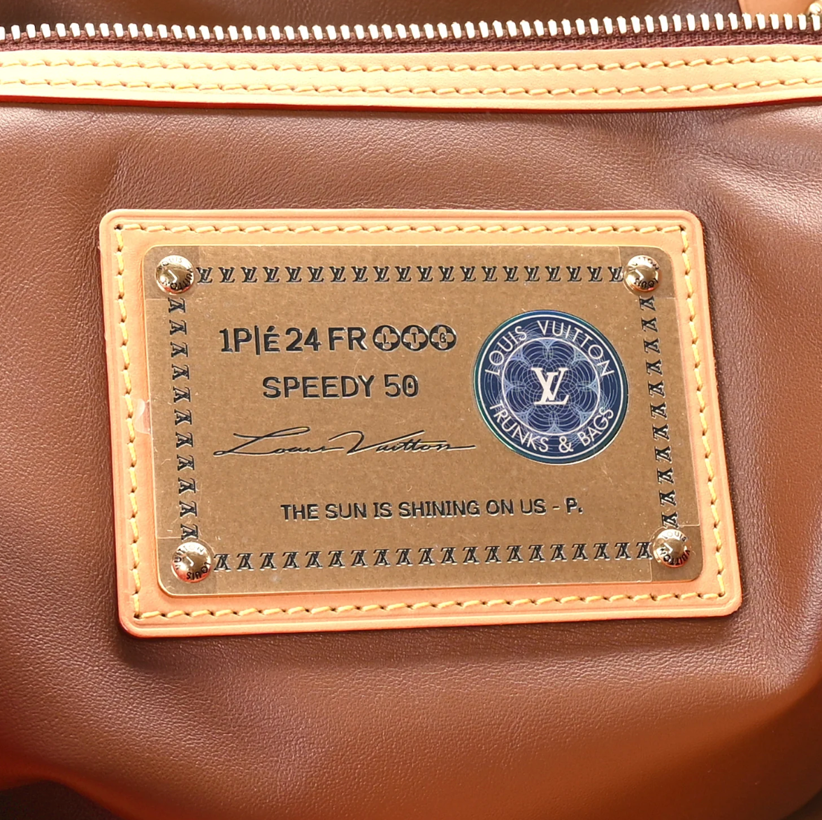 Louis Vuitton x Pharrell Williams Calfskin Monogram Speedy P9 Bandouliere 50 - 1st edition