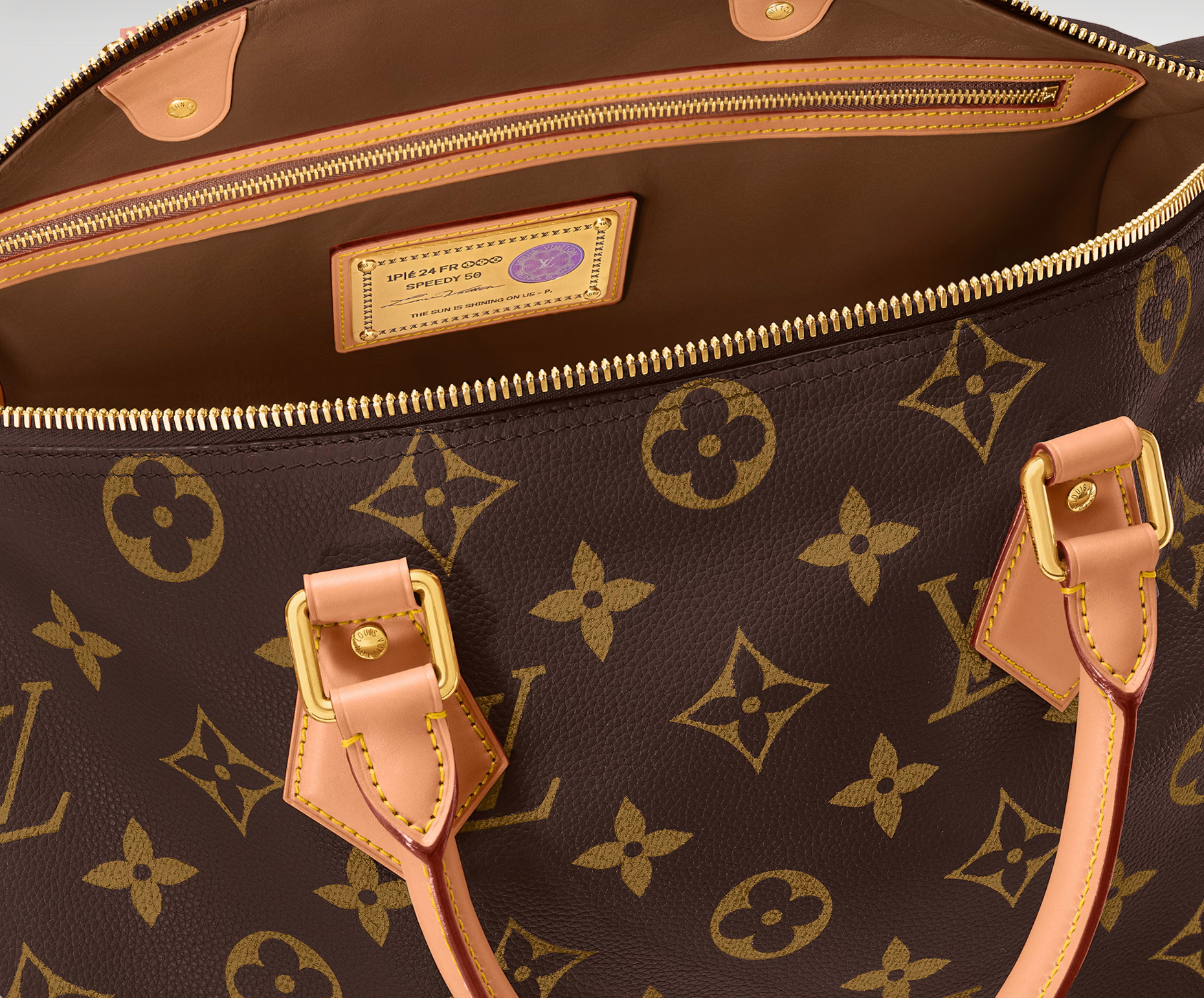 Louis Vuitton x Pharrell Williams Calfskin Monogram Speedy P9 Bandouliere 50 - 1st edition
