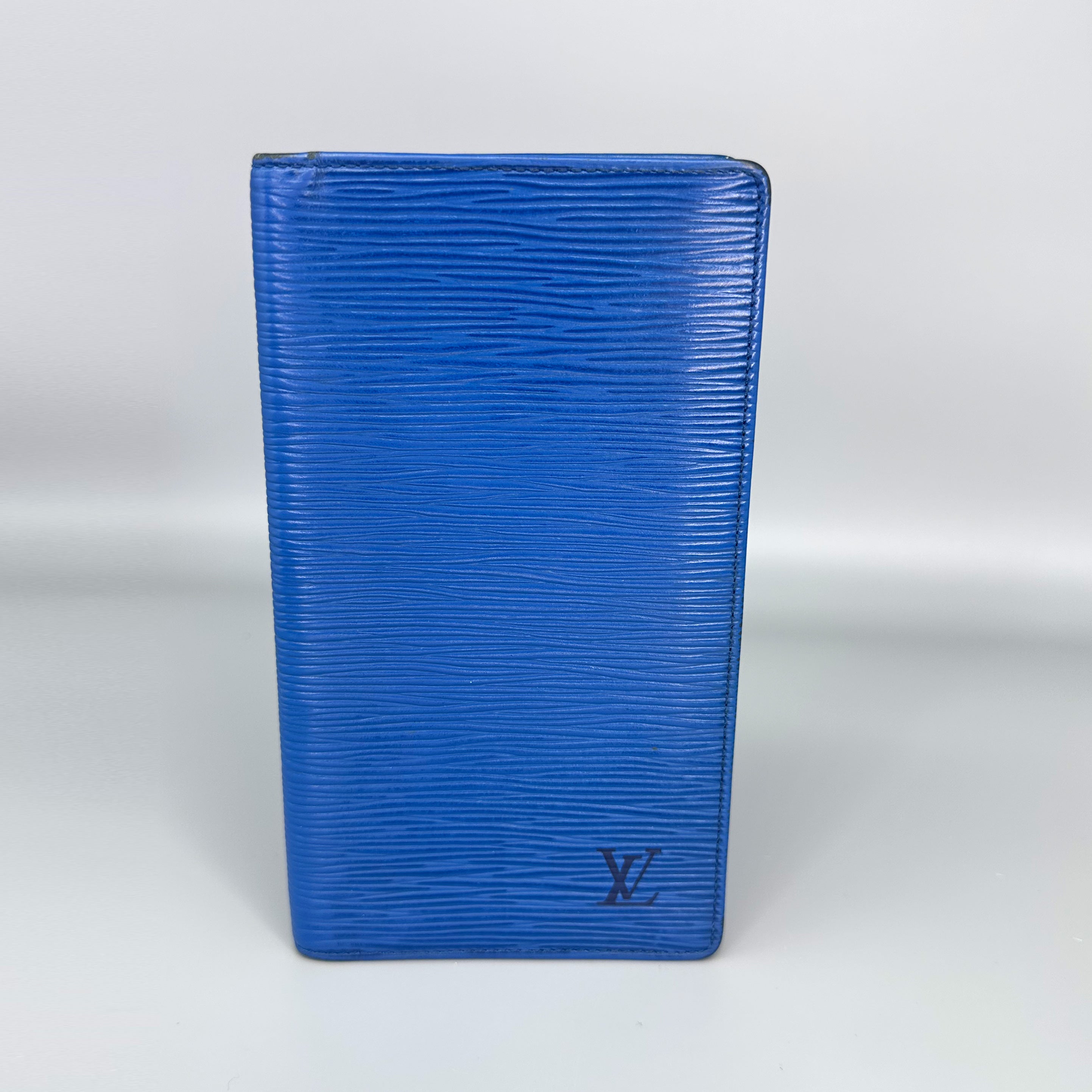 LOUIS VUITTON Blue Epi Wallet