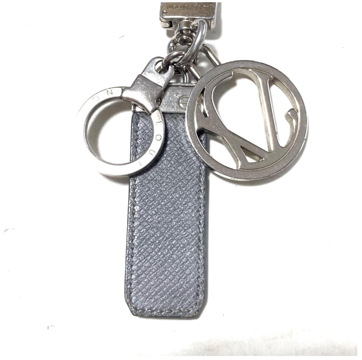 LOUIS VUITTON Taiga Bag Charm Keychain