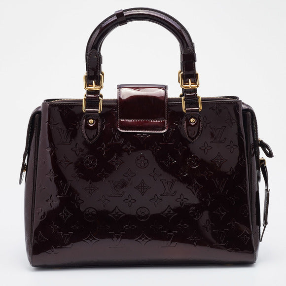 LOUIS VUITTON Amarante Vernis Melrose Avenue Bag