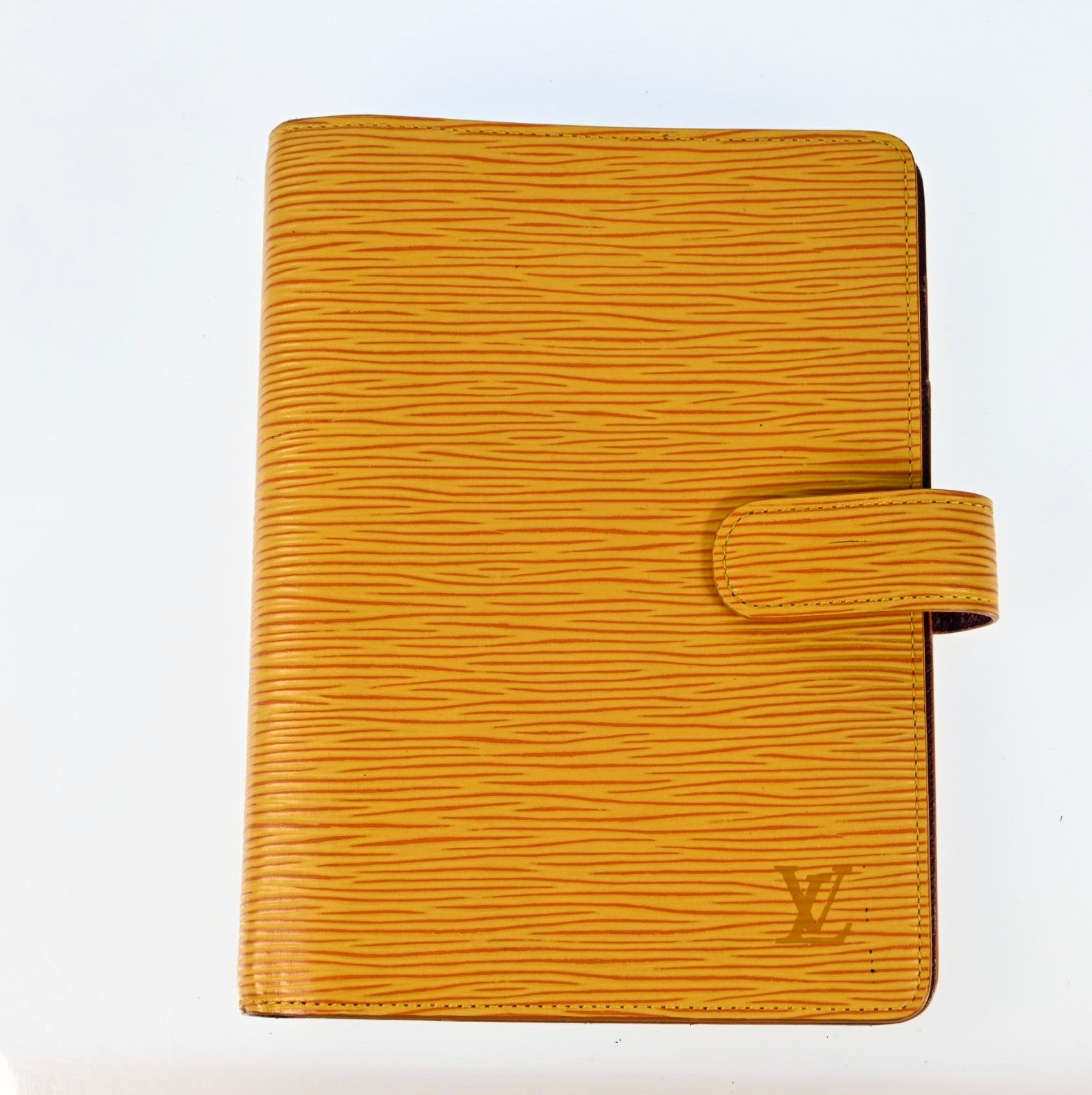 LOUIS VUITTON Epi Agenda Cover MM