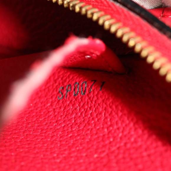 LOUIS VUITTON Red Epi Dauphine PM Pouch