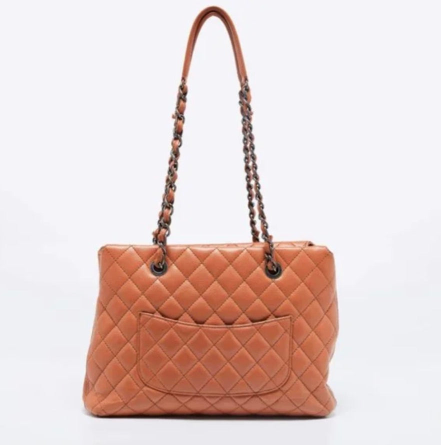 CHANEL Caramel City Shopping Tote