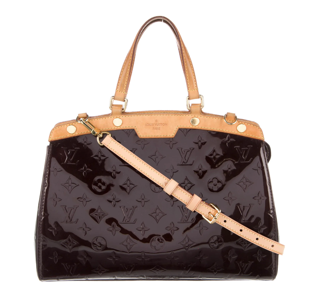 LOUIS VUITTON Monogram Vernis Brea MM