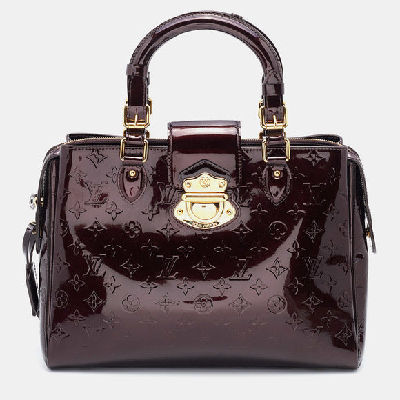 LOUIS VUITTON Amarante Vernis Melrose Avenue Bag