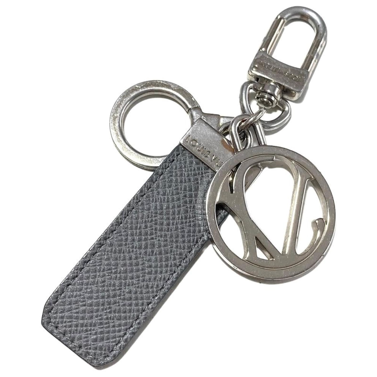 LOUIS VUITTON Taiga Bag Charm Keychain